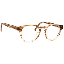 Warby Parker Eyeglasses Percey M 207 Chestnut Crystal Panto Frame 48[]20... - $89.99