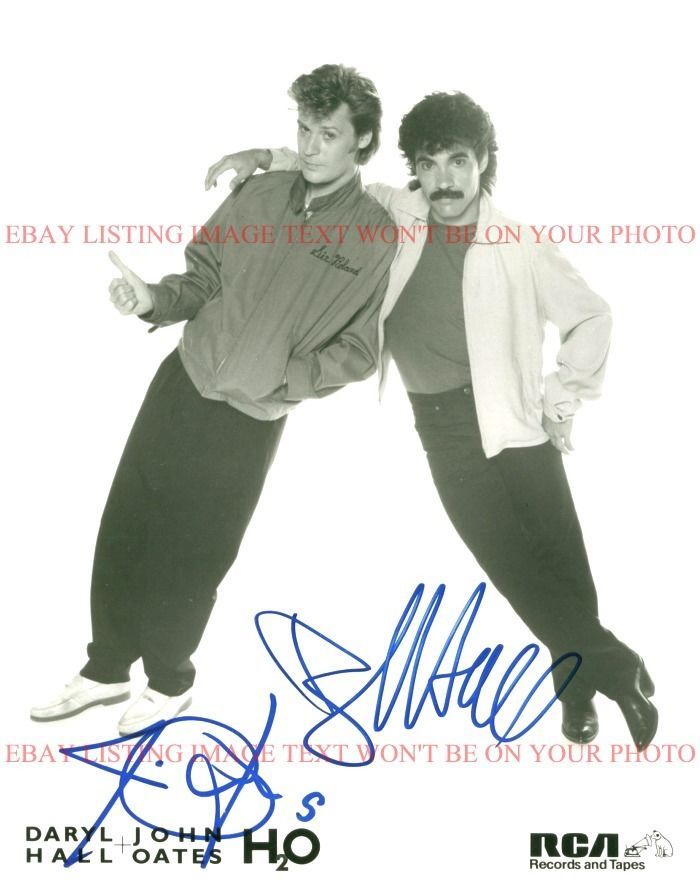 DARYL HALL AND JOHN OATES SIGNED AUTOGRAPHED 8x10 RP PHOTO GREAT CLASSIC ROCK - £16.07 GBP
