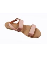 Women Sandals West Loop Women’s Pink Double Band Cushioned Insole Size S... - $216.23 MXN