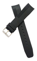 22mm Silicon Rubber Curved End Back Watch Band Strap Fits Boss-Q5 - £19.18 GBP