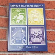 Disney Jiminy Cricket Earth Day 2006 Button Pin WDW - £2.37 GBP