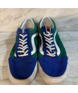 Vans Old Skool Yacht Club Shoes Mens 8 Low Top Green Blue Red Yellow Sne... - £30.27 GBP