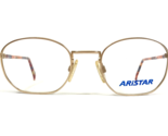 Vintage Petite Aristar Brille Rahmen 6304 COLOR-009 Blau Gold 48-20-135 - $46.25