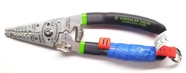 Greenlee 1956-SS SS 7.5&quot; Wire Stripper/Cutter/Crimper 6-14 AWG &amp; Ty-Flot... - £14.15 GBP