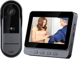 Video Doorbell Wireless Doorbell Camera, with HD 1080P Video, Two-Way Audio, 170 - £194.82 GBP