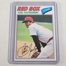 Carl Yastrzemski #480 HOF Boston Red Sox 1B 1st Baseman Card Topps Baseball 1977 - £8.54 GBP