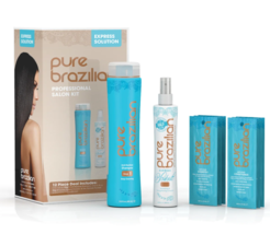 PURE BRAZILIAN Express Blow Out Smoothing Kit - £136.82 GBP