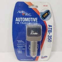 AudioBug ATB-350 Wireless Automotive FM Transmitter Stereo Handsfree LCD... - $13.09