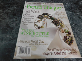 Bead Unique Magazine 2006 Issue #9 Falling Raindrops Earrings - $2.99
