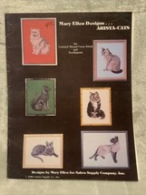 Mary Ellen Designs Arista-Cats 1980 Sabra Publishing Co. - £4.49 GBP