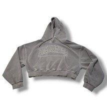 Avandress Sweatshirt Size Small Korean Streetwear Hoodie Cropped Distres... - $39.59