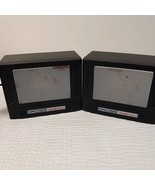 Koss Sound Cells Stereo Amplified Speaker set right left Vintage FOR PARTS - $37.04 CAD