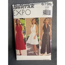 Butterick Misses Dress Jumper Sewing Pattern sz 14 16 18 6790 - uncut - $10.88