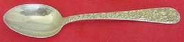 Repousse By Kirk Sterling Silver Demitasse Spoon 4 1/4&quot; - $28.71