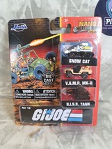 JADA GI JOE Nano Hollywood Rides Snow Cat  VAMP MK-II HISS Tank  T16 - $10.70