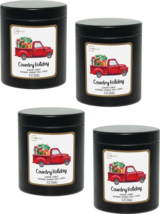 Mainstays 8oz Scented Candle 4-Pack (Country Holiday) - £17.60 GBP