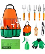 Ukoke 12 Piece Aluminum Garden Tools Set, Gardening Apron with Storage P... - €24,50 EUR