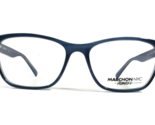 Marchon Nyc Gafas Monturas M-5500 415 Azul Cuadrado Completo Borde 53-16... - $51.05