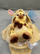 Disney Parks Animal Kingdom Baby Giraffe in a Hoodie Pouch Blanket Plush Doll image 6
