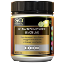 GO Healthy Magnesium Powder Lemon Lime 250g - $100.82