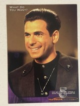 Babylon 5 Trading Card #24 What Do You Want - £1.49 GBP