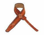 Levy&#39;s Leathers 2 1/2&quot; Suede Guitar Strap with Embroidered and Printed D... - $50.00
