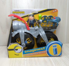 Fisher Price Imaginext Minions Rise of Gru Rocket Bike figure set - $17.66