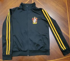 Harry Potter Gryffindor Full Zip Track/Varsity Jacket Size X-Small Black... - £7.78 GBP