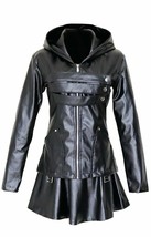 ZYHCOS US Size Cosplay Costume Women&#39;s Black Leather Skirt Dress Set Uniform (Wo - £47.14 GBP