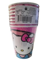 Hello Kitty 8 Ct Paper 9 oz Hot Cold Cups - $4.08