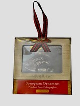 Kate &amp; Milo Christmas Holiday Ornament Sonogram Picture Frame Baby Photo... - $4.79 CAD