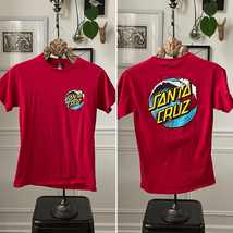 Santa Cruz Surf Red Logo Short Sleeve Tshirt Red S - $10.08