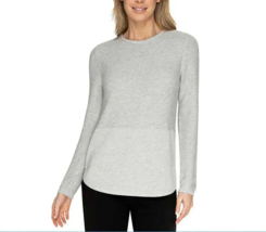 Advent Women&#39;s Plus Size XXL Gray Knit Long Sleeve Sweater NWT - £14.38 GBP