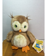 8&quot; Vntg 1975 R DAKIN BROWN TAN OBIE THE OWL STUFFED ANIMAL PLUSH  NUTSHE... - $274.26 MXN