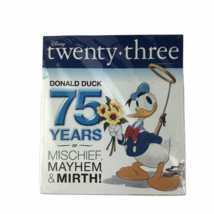 Disney D23 Magazine 75 Years Donald Duck Special Issue Mayhem Mirth Summer 2009 - £22.26 GBP