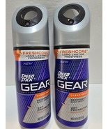 New Speed Stick Gear Clean Peak Deodorant Body Spray 4 Oz Lot Of 2 Disco... - $733.76 MXN
