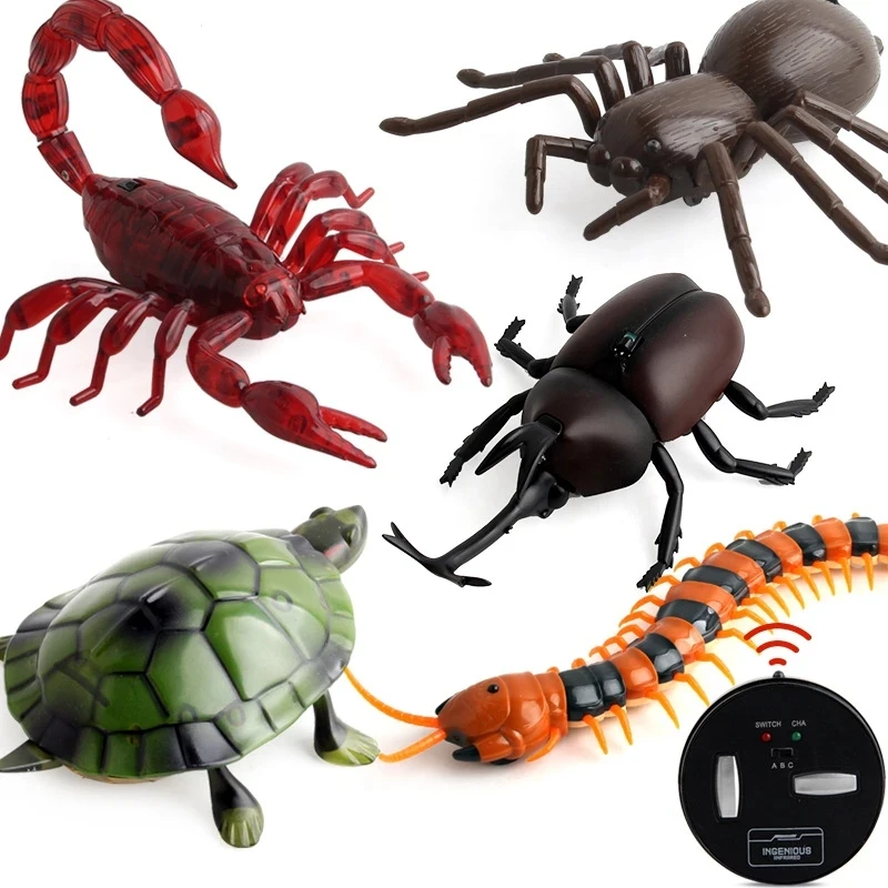 Novelty Infrared RC Remote Control Animal Insect Toy Kit Child Kids Adults - £15.81 GBP+