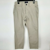 American Eagle Men&#39;s Original Straight Pant Size 31/32 Beige D125 - £7.02 GBP