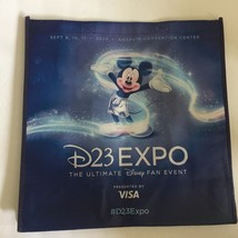 2022 Disney D23 Expo 100 Years of Wonder 14&#39;&#39;x 14&#39;&#39; Reusable Tote Bag - $11.66