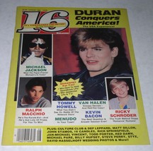 Duran Duran 16 Magazine Cover Photo Vintage 1984 - $22.99