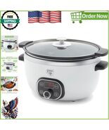 Healthy 6 Quart Ceramic Slow Cooker - Programmable, Nonstick &amp; Dishwashe... - $195.82 CAD