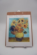 VM Designs Cross Stitch Pattern Chart &quot;Sunflowers&quot; Art by Vincent Van Gogh - £11.22 GBP