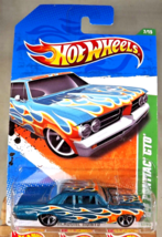 2011 Hot Wheels #57 Treasure Hunts 7/15 &#39;64 PONTIAC GTO Green w/Chrome MC5 Spoke - £12.49 GBP
