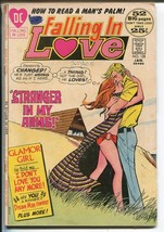 Falling In Love #128 1972-spicy cover art-palm reading-Giant Issue- G- - $43.65