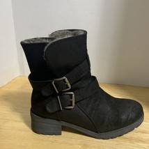 White Mountain Chastity Women&#39;s Black Boots 8M (ZAP20087) - $22.58
