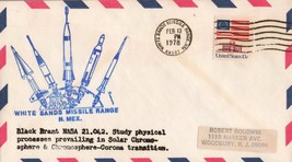 ZAYIX NASA Black Brant Solar Study White Sands Missile Range Space USFM1... - $5.00