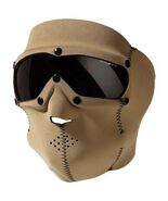 Swiss Eye Motorcycle Neoprene Full Face Mask Goggles Biker Coyote Smoke ... - $879.44 MXN