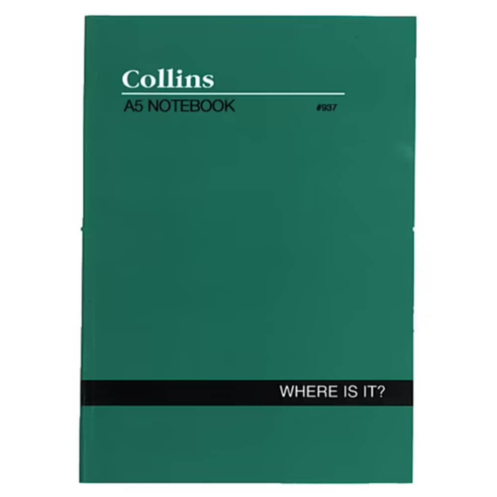 Collins Where is it? Notebook 120 Pages (A5) - $30.25