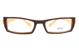 Etnia Barcelona Eyeglasses Frames MYKONOS col.BR/OG Brown Orange  50-18-135 - $118.79