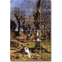 Hugh Bolton Jones Landscapes Painting Ceramic Tile Mural BTZ04881